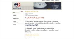 Desktop Screenshot of eragost.pl