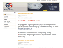 Tablet Screenshot of eragost.pl